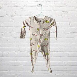 TEA Collection // Pink Cat Zippy Footie Pajamas